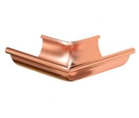 Угол желоба, наружный 90° Медь 125/90 Угол желоба, наружный 90° Медь 125/90