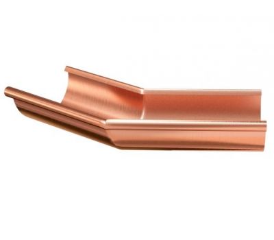 Угол желоба, наружный 135° Медь 150/100 от производителя Aquasystem по цене 21 887 р Угол желоба, наружный 135° Медь 150/100 от производителя Aquasystem по цене 21 887 р