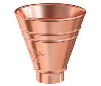 Воронка водосборная круглая Медь 125/90 Воронка водосборная круглая Медь 125/90