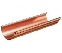 Водосточный желоб Медь 3.00м 150/100 Водосточный желоб Медь 3.00м 150/100