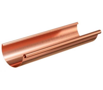 Водосточный желоб Медь 3.00м 150/100 от производителя Aquasystem по цене 23 970 р Водосточный желоб Медь 3.00м 150/100 от производителя Aquasystem по цене 23 970 р