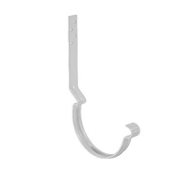 Крюк крепления желоба длинный модернизированный RAL 9003 Белый 150/100 от производителя  Aquasystem по цене 599 р