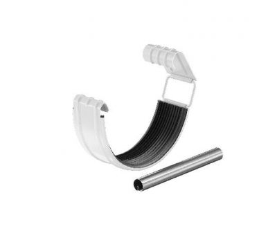 Соединитель желоба с резиновым уплотнителем RAL 9003 Белый 150/100 от производителя  Aquasystem по цене 550 р