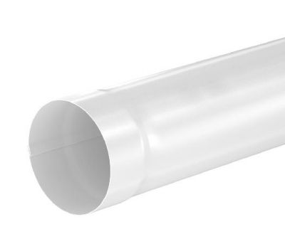 Труба водосточная RAL 9003 Белый 1.00м 125/90 от производителя Aquasystem по цене 1 154 р Труба водосточная RAL 9003 Белый 1.00м 125/90 от производителя Aquasystem по цене 1 154 р