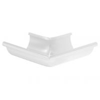 Угол желоба, наружный 90° RAL 9003 Белый 150/100 Угол желоба, наружный 90° RAL 9003 Белый 150/100