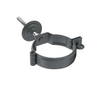 Декоративный хомут трубы под метиз с комплектом крепления RR 23 Маренго matt 150/100 Декоративный хомут трубы под метиз с комплектом крепления RR 23 Маренго matt 150/100