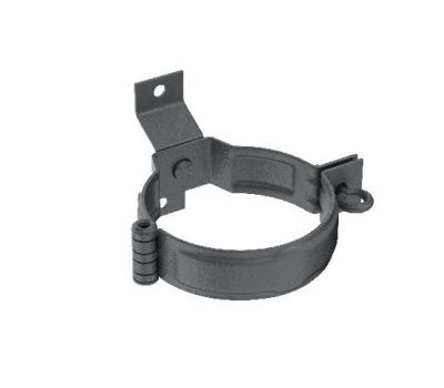 Декоративный хомут трубы под дерево с комплектом крепления RR 23 Маренго matt 125/90 от производителя  Aquasystem по цене 1 702 р