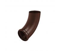Отвод трубы декорированный RAL 8017 Коричневый matt 150/100 Отвод трубы декорированный RAL 8017 Коричневый matt 150/100