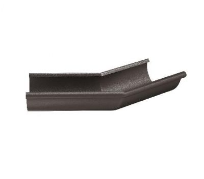 Угол желоба, наружный 135° RR 32 Тёмно-коричневый matt 150/100 от производителя  Aquasystem по цене 5 377 р