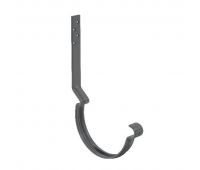 Крюк крепления желоба длинный модернизированный RAL 7024 Тёмно-серый 125/90 Крюк крепления желоба длинный модернизированный RAL 7024 Тёмно-серый 125/90