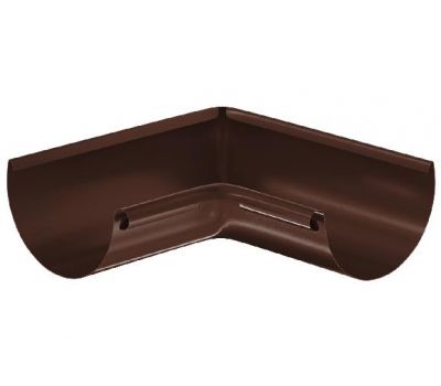 Угол желоба, внутренний 90° RAL 8017 Тёмно Коричневый 125/90 от производителя  Aquasystem по цене 2 208 р