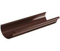 Водосточный желоб RAL 8017 Тёмно Коричневый 3.00м 125/90 Водосточный желоб RAL 8017 Тёмно Коричневый 3.00м 125/90