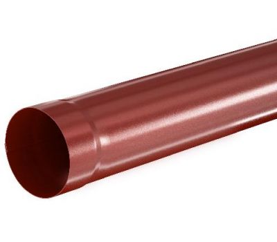 Труба водосточная RR 29 Бургундский 1.00м 150/100 от производителя  Aquasystem по цене 1 422 р