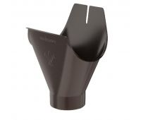 Воронка желоба RR 32 Тёмно-коричневый 125/90 Воронка желоба RR 32 Тёмно-коричневый 125/90