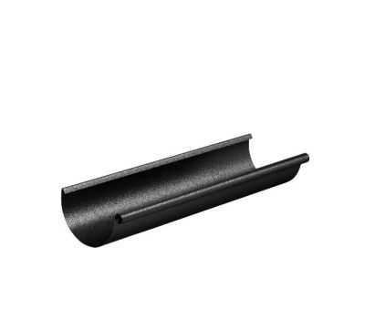 Водосточный желоб RAL 9005 Чёрный 3.00м 125/90 от производителя Aquasystem по цене 1 407 р Водосточный желоб RAL 9005 Чёрный 3.00м 125/90 от производителя Aquasystem по цене 1 407 р