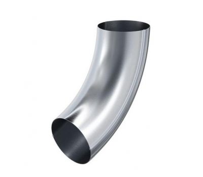 Колено трубы Оцинкованный 125/90 от производителя  Aquasystem по цене 513 р