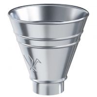 Воронка водосборная круглая Оцинкованный 125/90 Воронка водосборная круглая Оцинкованный 125/90