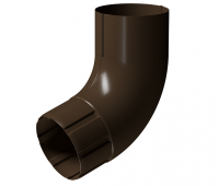 Колено 72° D90, КАШТАН (RAL 8017) Колено 72° D90, КАШТАН (RAL 8017)