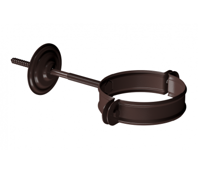 Хомут трубы D90, ШОКОЛАД (RAL 8019) от производителя Docke по цене 535 р Хомут трубы D90, ШОКОЛАД (RAL 8019) от производителя Docke по цене 535 р