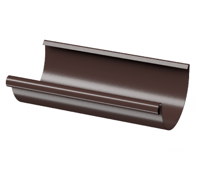 Водосточный желоб 3 м ШОКОЛАД (RAL 8019) от производителя Docke по цене 1 990 р Водосточный желоб 3 м ШОКОЛАД (RAL 8019) от производителя Docke по цене 1 990 р