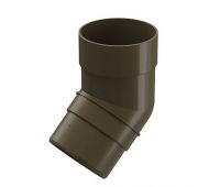 Колено 45˚ Premium ПВХ Каштан Колено 45˚ Premium ПВХ Каштан