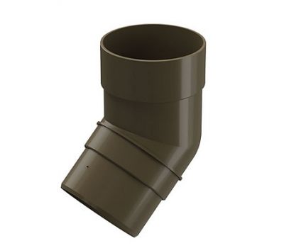 Колено 45˚ Premium ПВХ Каштан от производителя Docke по цене 253 р Колено 45˚ Premium ПВХ Каштан от производителя Docke по цене 253 р