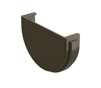 Заглушка желоба универсальная Premium ПВХ Каштан от производителя Docke по цене 109 р Заглушка желоба универсальная Premium ПВХ Каштан от производителя Docke по цене 109 р