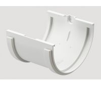 Соединитель для желоба Белый Соединитель для желоба Белый