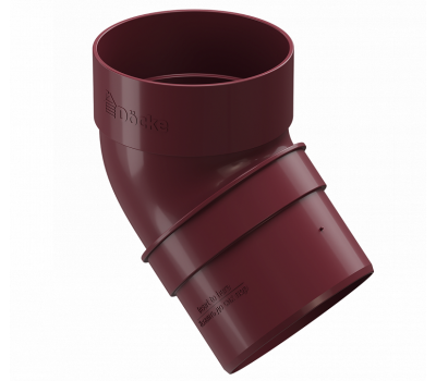 Колено трубы 45° Красный от производителя Docke по цене 210 р Колено трубы 45° Красный от производителя Docke по цене 210 р