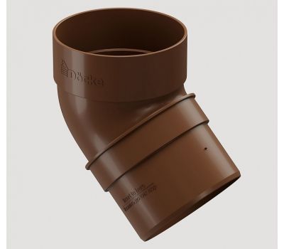 Колено трубы 45° Светло-коричневый от производителя Docke по цене 210 р Колено трубы 45° Светло-коричневый от производителя Docke по цене 210 р