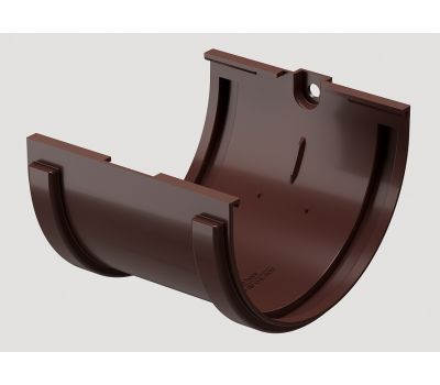 Соединитель для желоба Тёмно-коричневый от производителя Docke по цене 180 р Соединитель для желоба Тёмно-коричневый от производителя Docke по цене 180 р