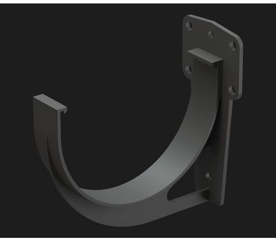 Кронштейн желоба пластик Premium Графит от производителя Docke по цене 81 р Кронштейн желоба пластик Premium Графит от производителя Docke по цене 81 р