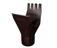 Воронка водосточная Коричневый (RAL 8017) Воронка водосточная Коричневый (RAL 8017)