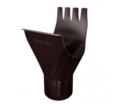 Воронка водосточная Коричневый (RAL 8017) от производителя Grand Line по цене 720 р Воронка водосточная Коричневый (RAL 8017) от производителя Grand Line по цене 720 р