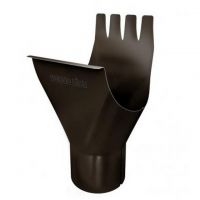Воронка водосточная Коричневый (RR 32) Воронка водосточная Коричневый (RR 32)