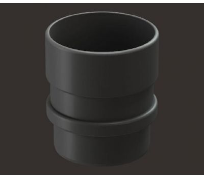 Муфта соединительная Lux ПВХ Графит от производителя Docke по цене 255 р Муфта соединительная Lux ПВХ Графит от производителя Docke по цене 255 р