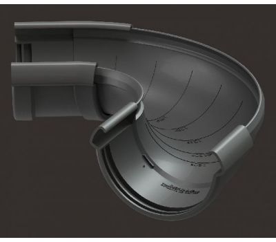 Угол регулируемый Lux ПВХ Графит от производителя  Docke по цене 1 496 р