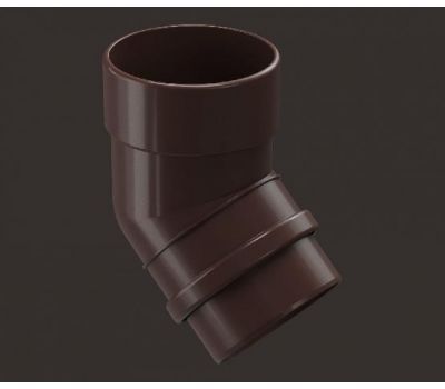 Колено трубы 45° Шоколад от производителя Docke по цене 453 р Колено трубы 45° Шоколад от производителя Docke по цене 453 р