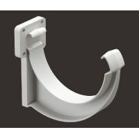 Кронштейн желоба пластиковый Lux ПВХ Пломбир Кронштейн желоба пластиковый Lux ПВХ Пломбир