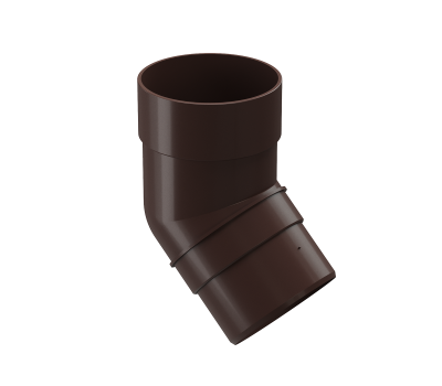 Колено 45˚ Premium ПВХ Шоколад от производителя Docke по цене 279 р Колено 45˚ Premium ПВХ Шоколад от производителя Docke по цене 279 р