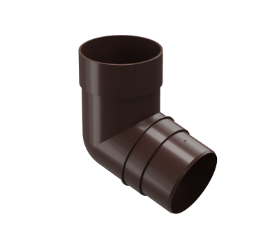 Колено 72˚ Premium ПВХ Шоколад от производителя Docke по цене 279 р Колено 72˚ Premium ПВХ Шоколад от производителя Docke по цене 279 р