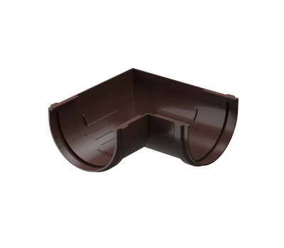 Угол желоба универсал 90˚ Premium ПВХ Шоколад от производителя Docke по цене 386 р Угол желоба универсал 90˚ Premium ПВХ Шоколад от производителя Docke по цене 386 р