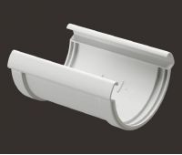 Соединитель желоба Lux ПВХ Пломбир Соединитель желоба Lux ПВХ Пломбир