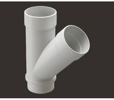 Тройник 45˚ Lux ПВХ Пломбир от производителя Docke по цене 1 038 р Тройник 45˚ Lux ПВХ Пломбир от производителя Docke по цене 1 038 р