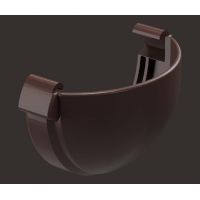 Заглушка желоба Шоколад Заглушка желоба Шоколад