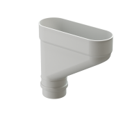 Коллектор для водостока Lux ПВХ Пломбир Коллектор для водостока Lux ПВХ Пломбир